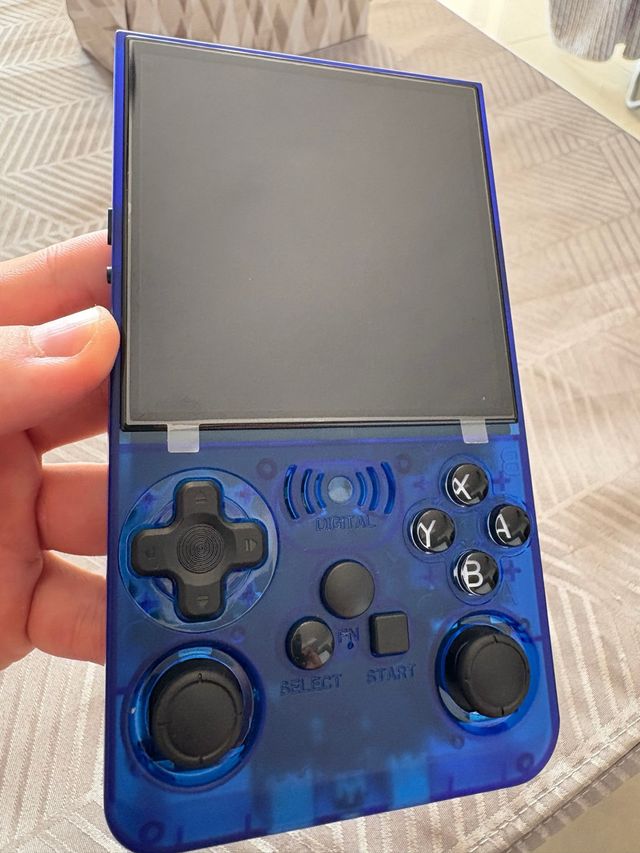 Consola Retro Portátil Azul