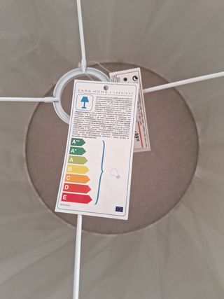 Pantalla Lámpara Zara Home Beige