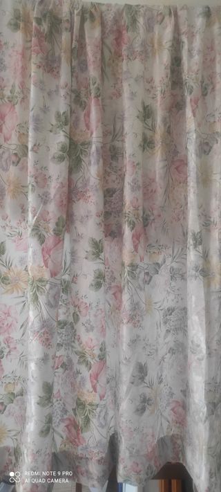 Ropa de cama floral multicolor