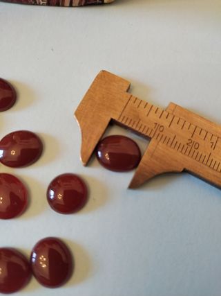 14 Agata Corniola Cabochon Grandi