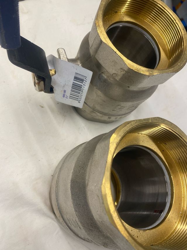 Lote 2 Válvulas de Esfera MT 3