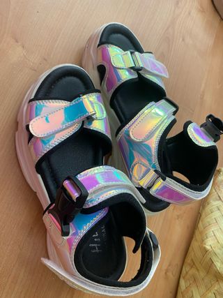 Sandalias plataforma H&L talla 37