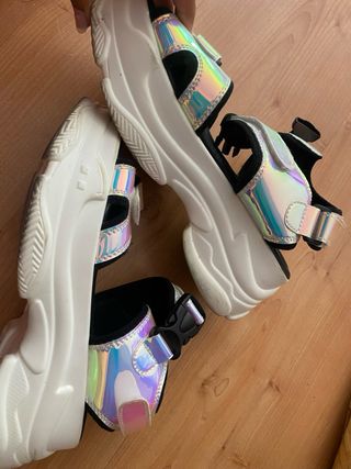 Sandalias plataforma H&L talla 37