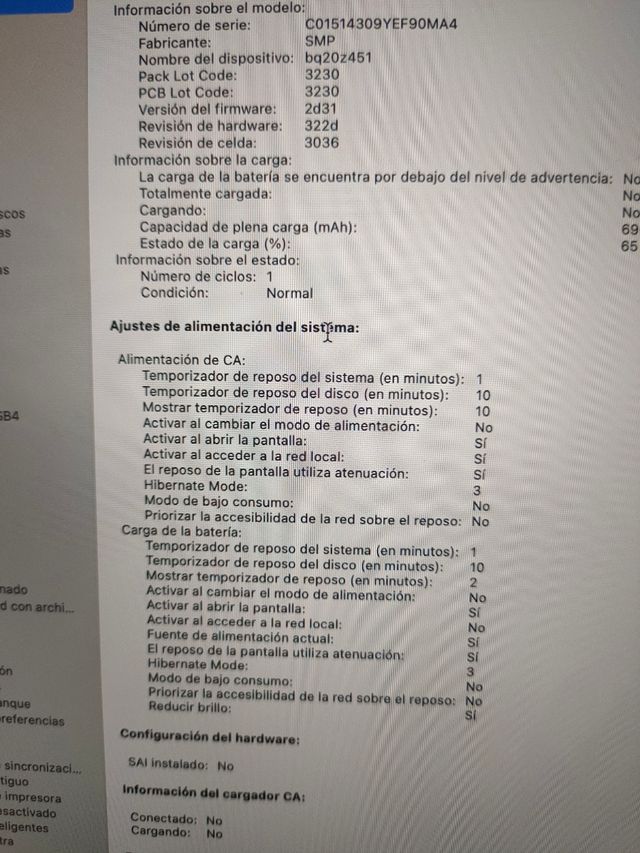 MACBOOK PRO 2019 15" i9/32GB RAM/1TB TOPE DE GAMA