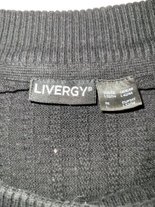 Jersey de manga larga negro