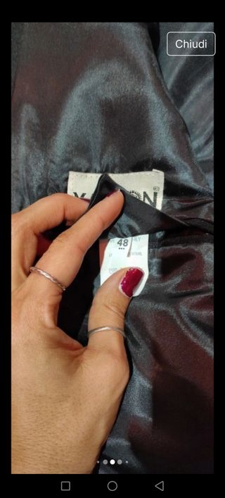 Giacca uomo Xagon nera