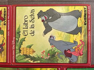 8 libros de WALT DISNEY