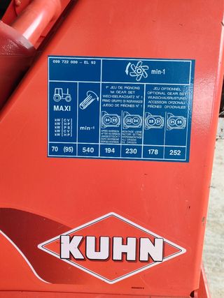 Rotovator Kuhn EL 92-205