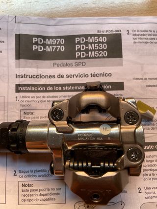 Pedales Shimano PD-MD520 SPD