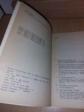 LIBRO - Introducción a antropología social - Mair