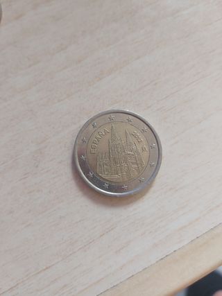 Moneda 2 Euros Conmemorativa Burgos 2012