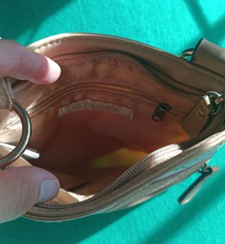 Bolso bandolera USPA multicolor (muy cuidado)