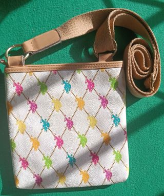 Bolso bandolera USPA multicolor (muy cuidado)