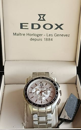 Reloj Edox Caballero Nuevo.
