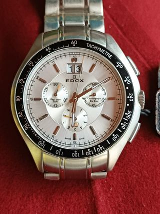 Reloj Edox Caballero Nuevo.