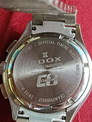 Reloj Edox Caballero Nuevo.