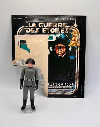 Star Wars Meccano Vintage Card Back + figura