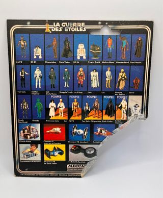Star Wars Meccano Vintage Card Back + figura