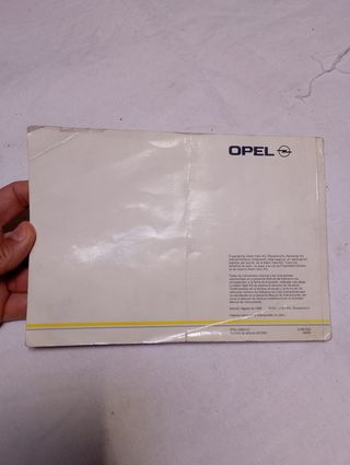 Manual Opel Omega 1995