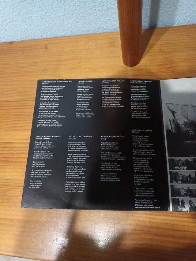 Disco Vinilo Manuel Gerena Cantando a la Libertad