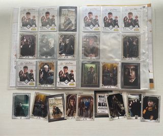 Archivador Harry Potter con 119 Cromos