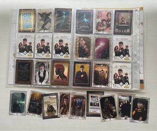 Archivador Harry Potter con 119 Cromos