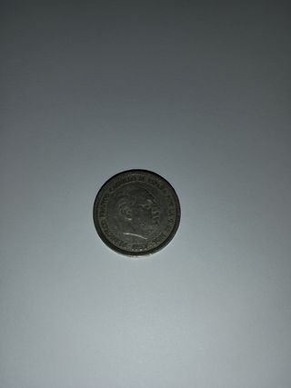 Moneda 25 Pesetas Franco 1957