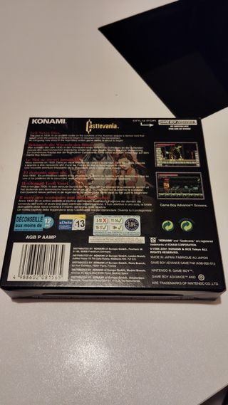 Castlevania Circle of the Moon GBA Pal