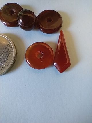 5 Agata Corniola Extra - Forme Varie