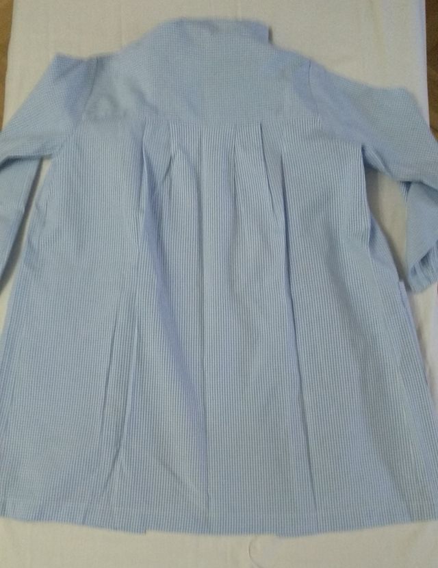 2 Babys de cuadros azules y blancos