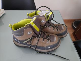 Botas montaña Talla 37 Marrones y Grises