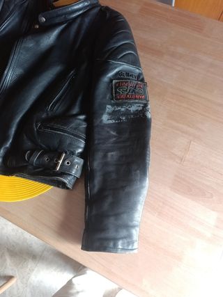Chaqueta de Moto Negra