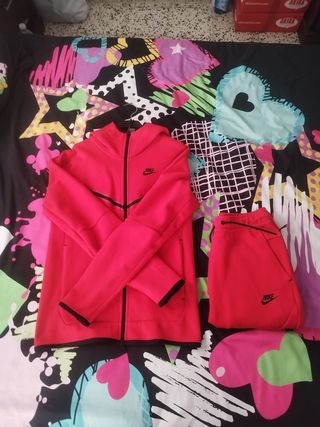 Chándal Nike Tech Rojo Completo (XS)