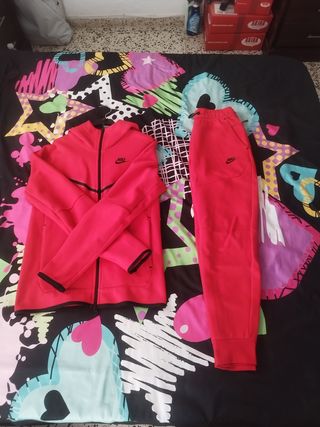 Chándal Nike Tech Rojo Completo (XS)