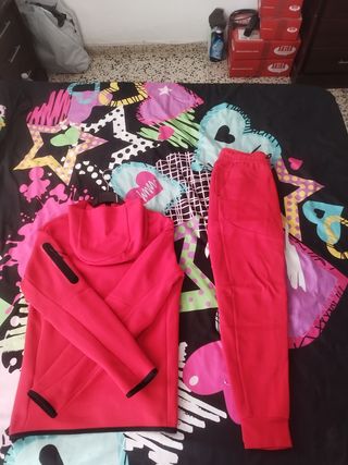 Chándal Nike Tech Rojo Completo (XS)
