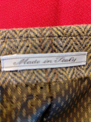 Americana de cuadros para hombre