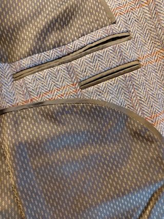 Americana de cuadros para hombre