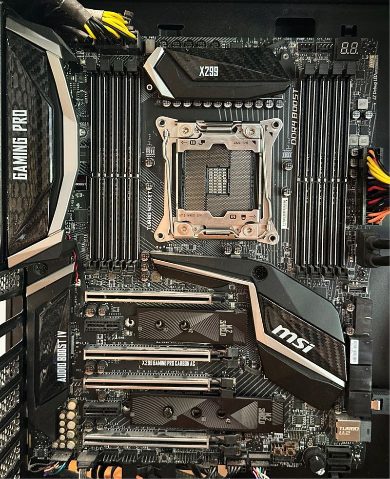 Placa Base MSI X299 Gaming Pro Carbon AC LGA2066