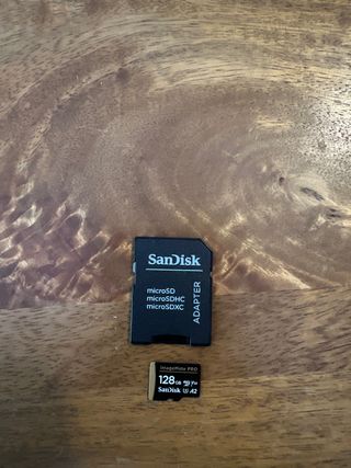 SanDisk microSDXC 128GB Adaptador