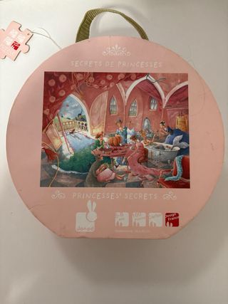 Puzzle infantil redondo