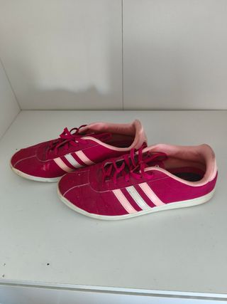Adidas Zapatillas Deportivas Rosa y Blanco