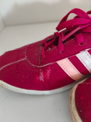 Adidas Zapatillas Deportivas Rosa y Blanco
