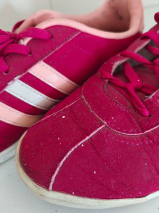 Adidas Zapatillas Deportivas Rosa y Blanco
