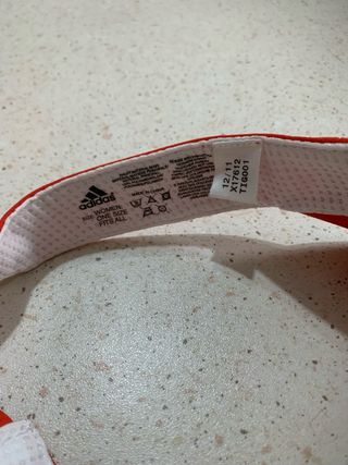 Visiera Adidas Rossa