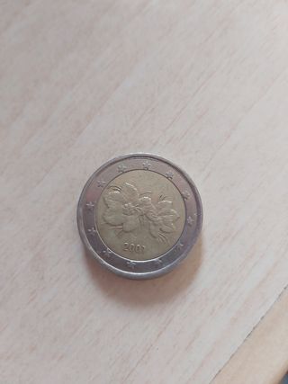 Moneda 2 Euros Finlandia 2001 Conmemorativa
