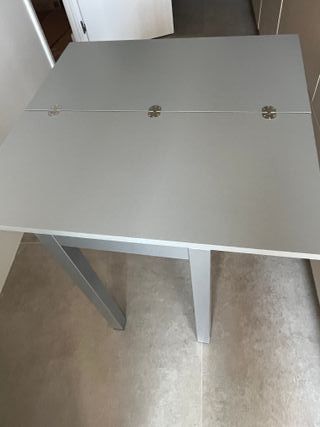 Mesa de cocina extensible nueva cristal