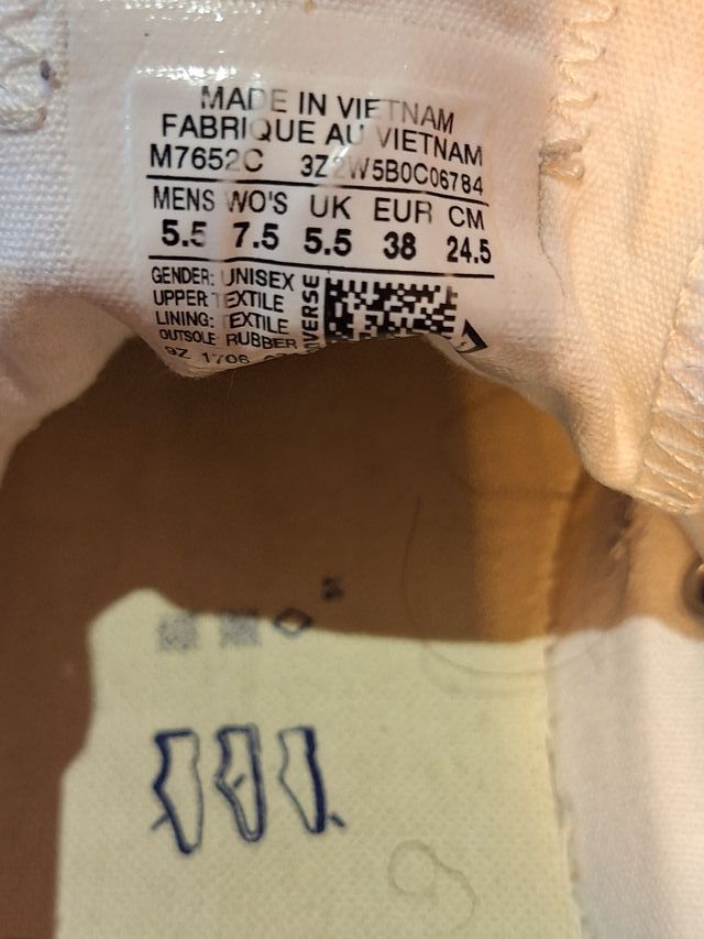 Zapatillas Converse Blancas Talla 38