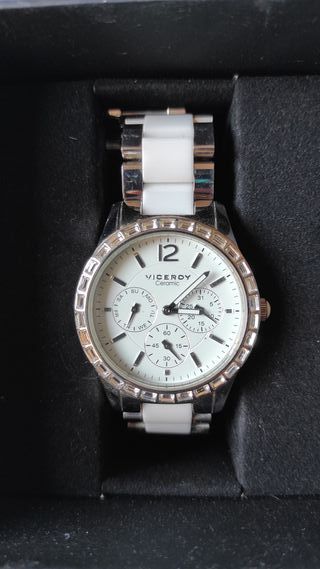 Reloj Viceroy Mujer 461016-05 Plata y Blanco