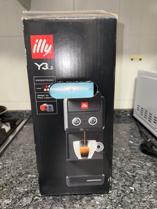 Cafetera Illy Y3.3 ESPRESSO Azul