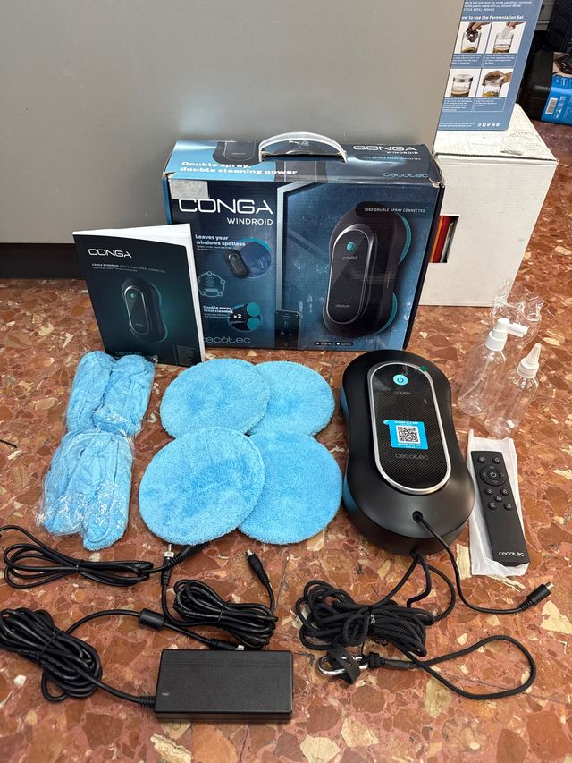 Robot Limpiacristales Cecotec Conga Windroid 1090
